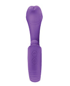 The Beat Dual Pleasure G - Spot Vibrator - Purple