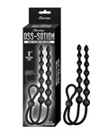 Ass - sation Dual - Ended Anal Beads - Black