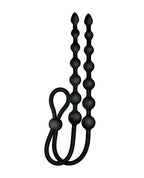 Ass - sation Dual - Ended Anal Beads - Black