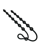 Ass - sation Dual - Ended Anal Beads - Black