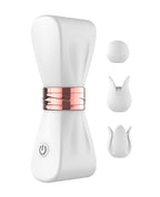 Gold Glam Tri - Tip Vibe - White