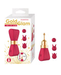 Gold Glam Tri - Tip Vibe - Red