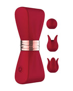Gold Glam Tri - Tip Vibe - Red