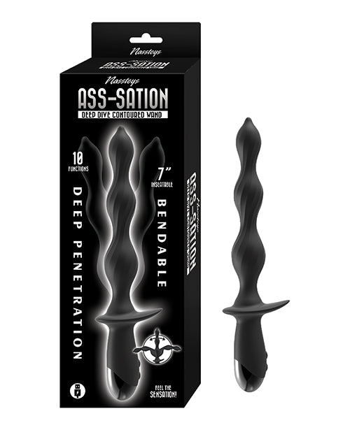 Ass - Station Deep Dive Contoured Wand - Black