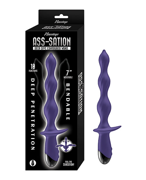 Ass - Station Deep Dive Contoured Wand - Purple