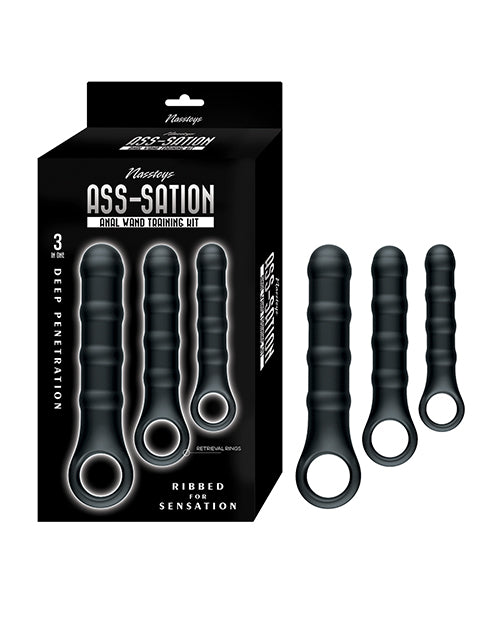 Nasstoys Ass - Sation Anal Wand Training Kit - Black