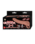 The Great Extender 1 7" Extender & Masturbator - Brown