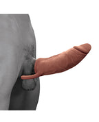 The Great Extender 1 7" Extender & Masturbator - Brown