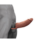 The Great Extender 1 8" Extender & Masturbator - Brown