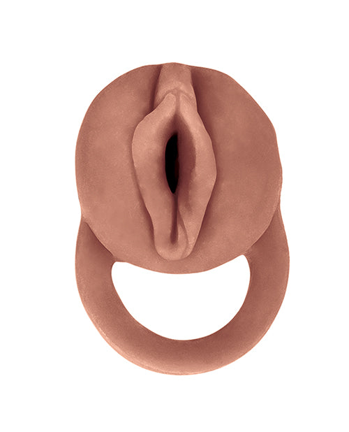 The Great Extender 1 9" Extender & Masturbator - Brown