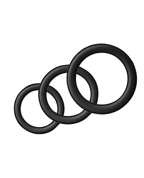 Nasstoys Silicone Ring Pack - Red/Black