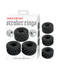 Nasstoys Super Stretchy Stroker Rings - Black
