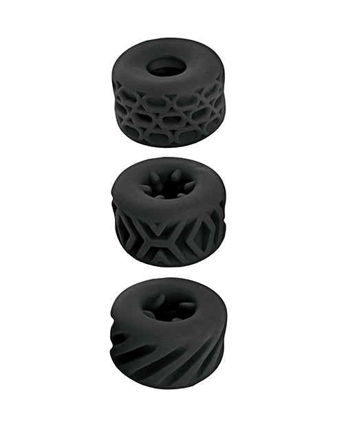 Nasstoys Super Stretchy Stroker Rings - Black