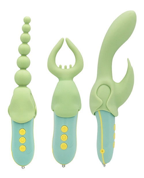 Natalie' Toy Box Pleasure Hunter 3 pc Kit - Mint