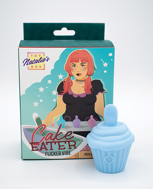 Natalie' Toy Box Cake Eater Cupcake Flicker - Blue