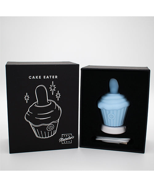 Natalie' Toy Box Cake Eater Cupcake Flicker - Blue