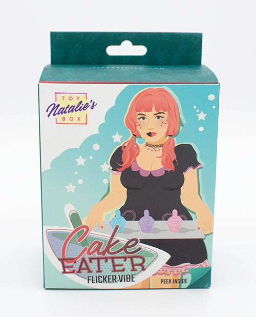 Natalie' Toy Box Cake Eater Cupcake Flicker - Purple