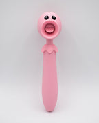 Natalie' Toy Box Lick n' Stick Clit Flicker & G - Spot Vibe - Pink