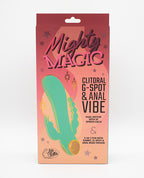 Natalie' Toy Box Mighty Magic Clit, G - Spot & Anal Vibrator - Aqua