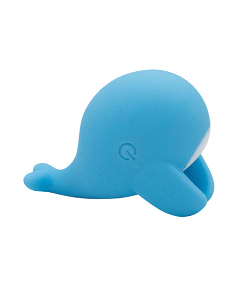 Natalie' Toy Box Heavenly Humpback Finger Vibe - Blue