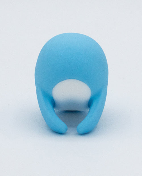 Natalie' Toy Box Heavenly Humpback Finger Vibe - Blue