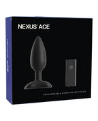 Nexus Ace Remote Control Butt Plug - Black