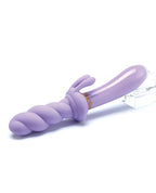 Cristal Jade Twist Glass Rabbit