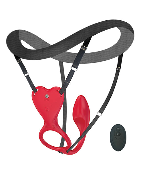Sublime Cliffhanger Wearable Panty Vibe &amp; Anal Plug w/Penis Access