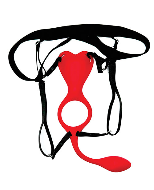 Sublime Cliffhanger Wearable Panty Vibe &amp; Anal Plug w/Penis Access