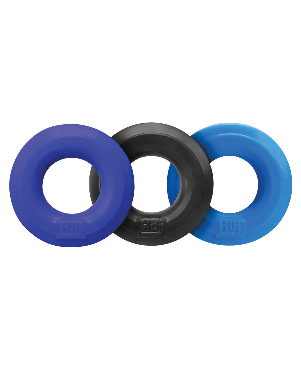 Hunky Junk C - Ring Multi Pack - Cobalt Pack of 3