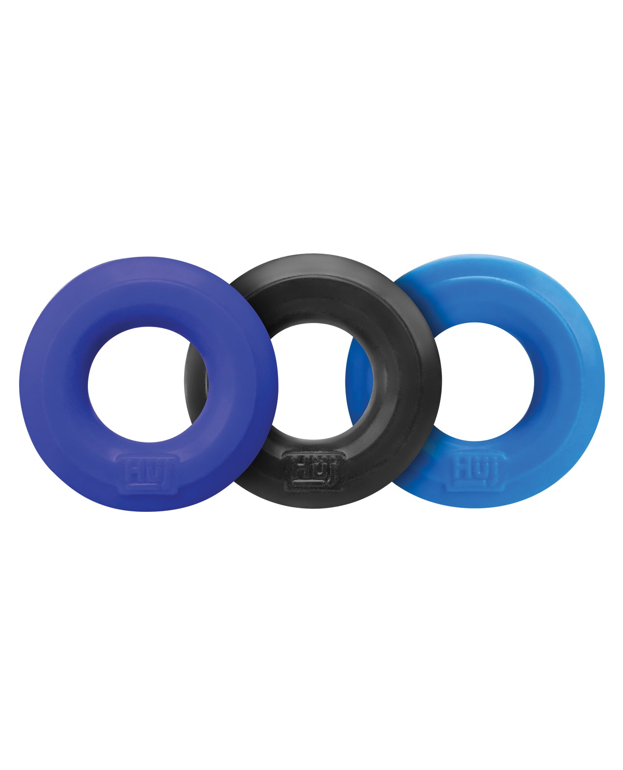 Hunky Junk C - Ring Multi Pack - Cobalt Pack of 3