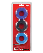 Hunky Junk C - Ring Multi Pack - Cobalt Pack of 3