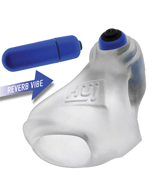 Hunky Junk Revsling Sling w/Vibe - Clear Ice w/Blue Vibe