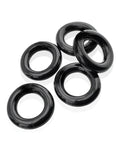 Hunky Junk Jacker 5 Pack Cockrings - Black