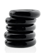 Hunky Junk Jacker 5 Pack Cockrings - Black