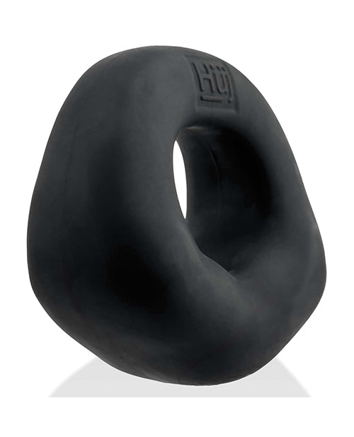 Hunky Junk Fit Bulge Hung - Style Cockring - Black Fog