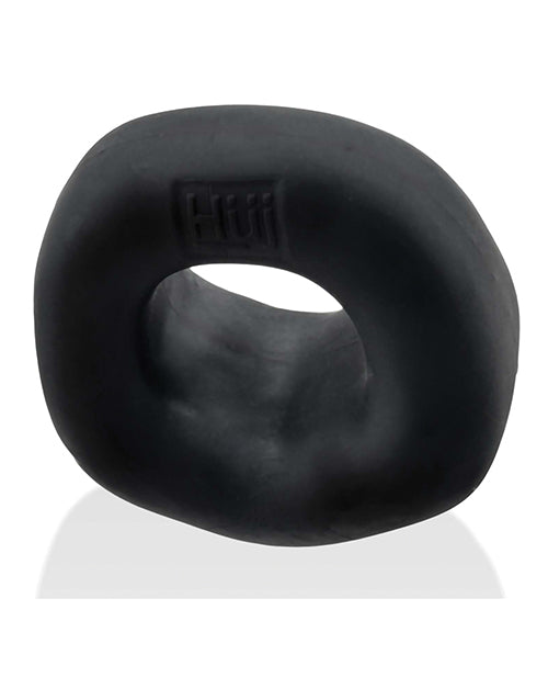 Hunky Junk Fit Bulge Hung - Style Cockring - Black Fog