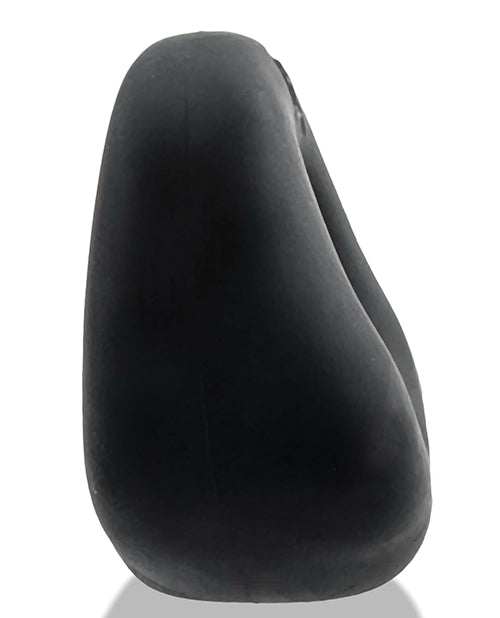 Hunky Junk Fit Bulge Hung - Style Cockring - Black Fog