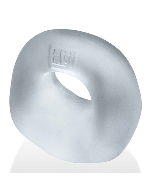 Hunky Junk Fit Bulge Hung - Style Cockring - Clear Steam