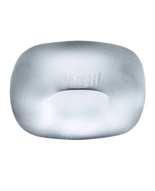 Hunky Junk Fit Bulge Hung - Style Cockring - Clear Steam