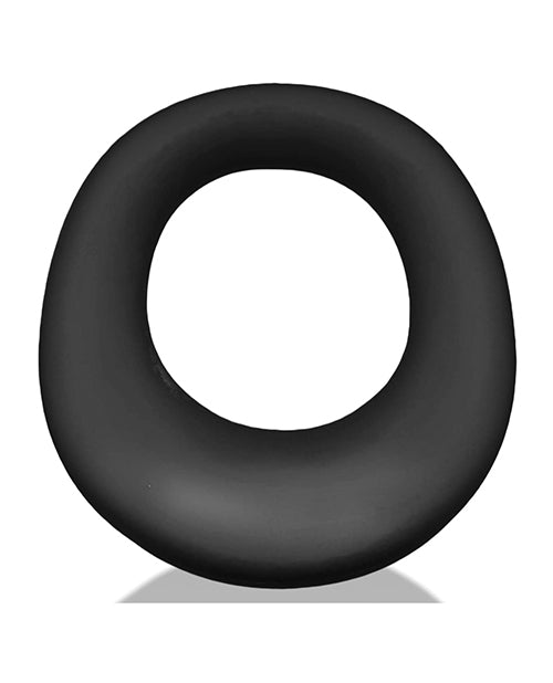 Hunky Junk Expander Slimmer Scoop Cockring - Black Fog