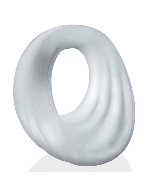 Hunky Junk Expander Slimmer Scoop Cockring - Clear Steam