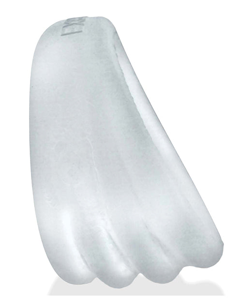 Hunky Junk Expander Slimmer Scoop Cockring - Clear Steam