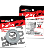 Hunky Junk Expander Slimmer Scoop Cockring - Clear Steam