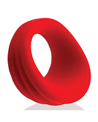 Hunky Junk Expander Slimmer Scoop Cockring - Red Velvet