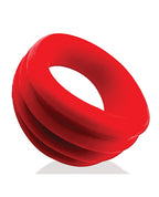 Hunky Junk Expander Slimmer Scoop Cockring - Red Velvet