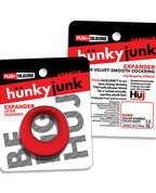 Hunky Junk Expander Slimmer Scoop Cockring - Red Velvet