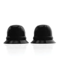 Hunky Junk Nano Nips Nipple Nubs - Black Silicone