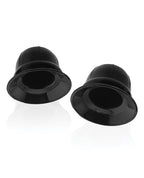 Hunky Junk Nano Nips Nipple Nubs - Black Silicone