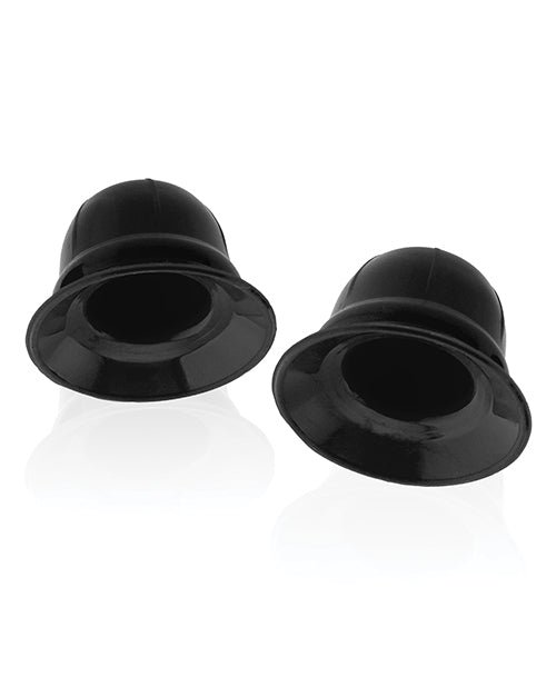 Hunky Junk Nano Nips Nipple Nubs - Black Silicone